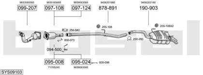 BOSAL SYS09103