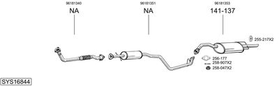 BOSAL SYS16844