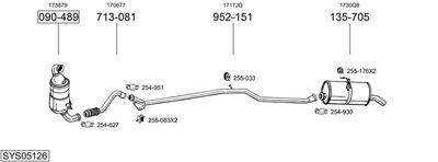 BOSAL SYS05126