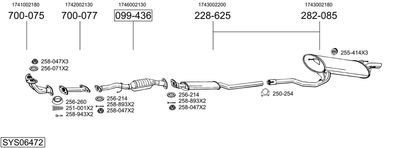 BOSAL SYS06472