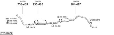 BOSAL SYS19677