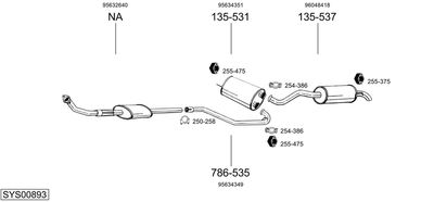 BOSAL SYS00893