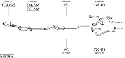 BOSAL SYS19357
