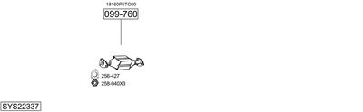 BOSAL SYS22337