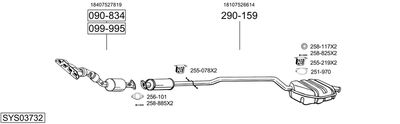 BOSAL SYS03732
