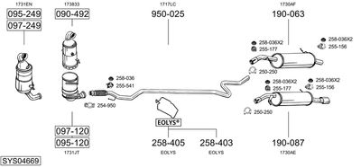 BOSAL SYS04669