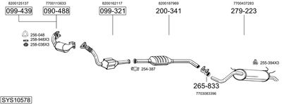 BOSAL SYS10578