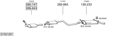 BOSAL SYS01287