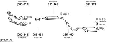 BOSAL SYS06101