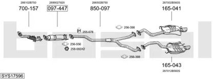 BOSAL SYS17596