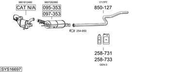 BOSAL SYS16697