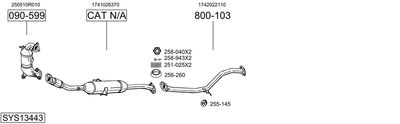 BOSAL SYS13443