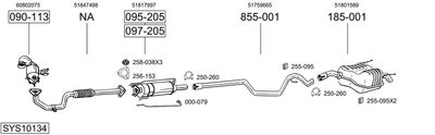 BOSAL SYS10134