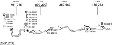 BOSAL SYS01321