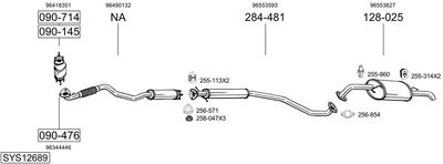 BOSAL SYS12689