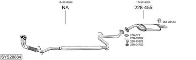 BOSAL SYS20884