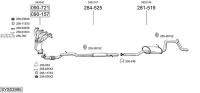 BOSAL SYS03995