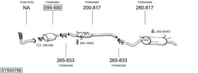 BOSAL SYS05788