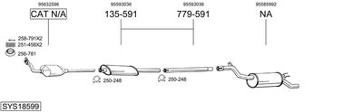BOSAL SYS18599