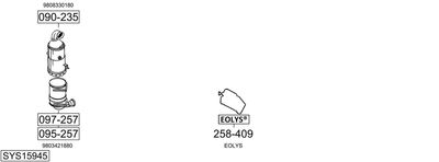 BOSAL SYS15945