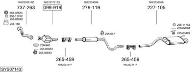 BOSAL SYS07143