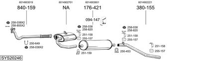 BOSAL SYS20246