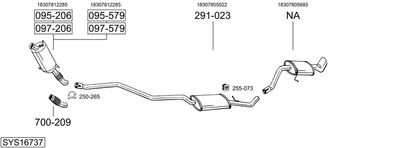 BOSAL SYS16737