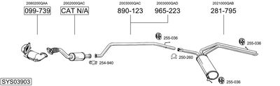 BOSAL SYS03903