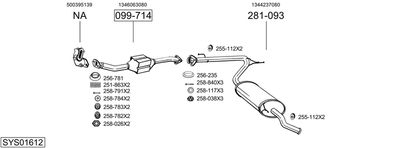 BOSAL SYS01612