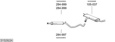 BOSAL SYS29224 BOSAL SYS29224
