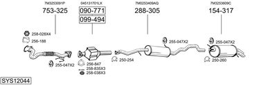 BOSAL SYS12044