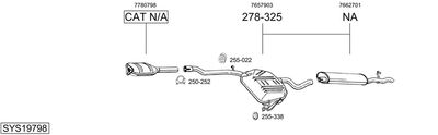 BOSAL SYS19798