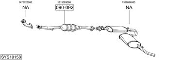 BOSAL SYS10158