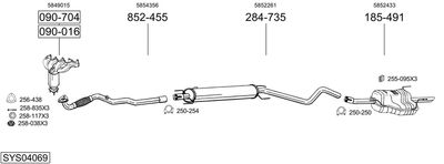 BOSAL SYS04069