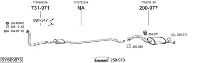 BOSAL SYS09675
