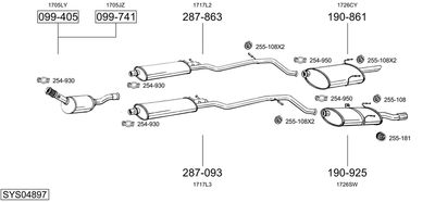 BOSAL SYS04897