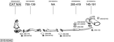 BOSAL SYS10342