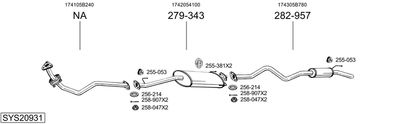 BOSAL SYS20931