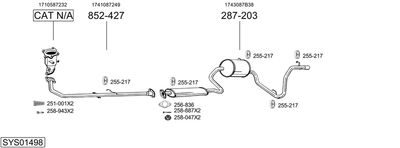 BOSAL SYS01498