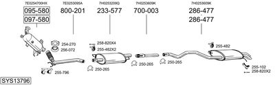 BOSAL SYS13796