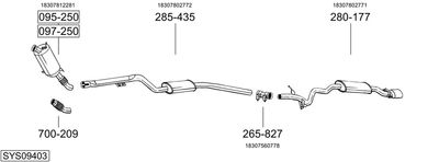 BOSAL SYS09403