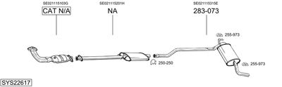 BOSAL SYS22617