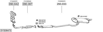 BOSAL SYS06475