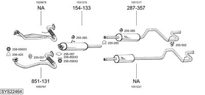 BOSAL SYS22464