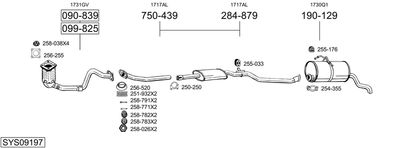 BOSAL SYS09197