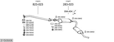 BOSAL SYS05008