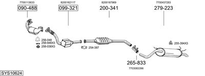 BOSAL SYS10624