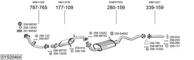 BOSAL SYS20464