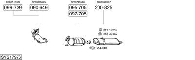 BOSAL SYS17976