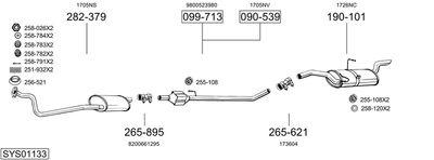 BOSAL SYS01133